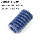 8-40mm Dia Compression Small Spring Steel Mold Spring Blue, High load Strength