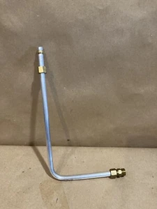 Whirlpool Range Gas Supply Tube OEM Genuine Amana Aluminum Silver FAST SHIPPING - Picture 1 of 8