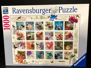 Ravensburger 1000pc Stamp Collection by Finchley Paper 2016 jigsaw puzzle - Picture 1 of 2