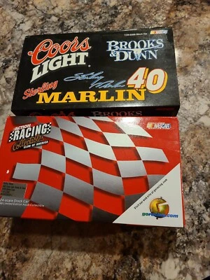 Sterling Marlin #40 Coors Light/Brooks & Dunn 2000 NASCAR Action 1:64 DieCast Foto 1 de 4