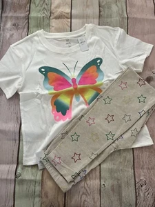 New Gap Girls Shirt & Stars Leggings Outfit XL (12) - Picture 1 of 1