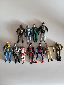 Lot of 11 GI Joe 1980s/90's/00's Action Figures Only  - Picture 1 of 12
