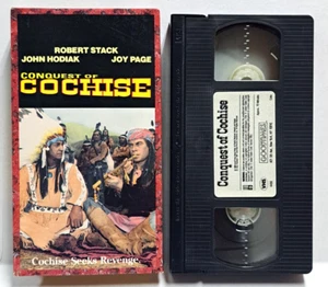 Conquest of Cochise (VHS 1990) Robert Stack Joy Page pre-owned - Picture 1 of 3