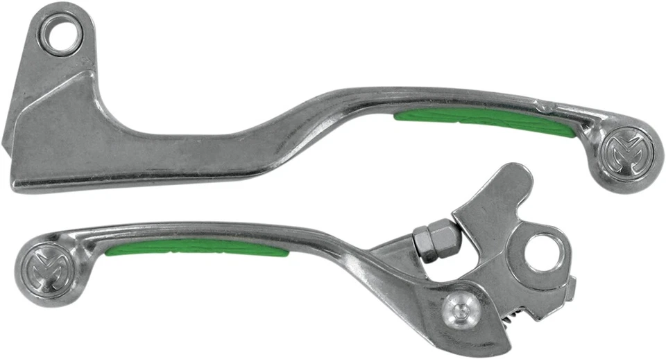 Moose Racing Competition Lever Set Green #0610-0029 - Imagem 1 de 1