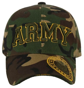 NEU! US ARMY BIG BALL CAP MÜTZE GREEN CAMO - Bild 1 von 4