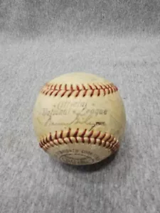 Spalding 1960er MLB offizielle National League Baseballs Warren Giles mit Autogrammen - Bild 1 von 5