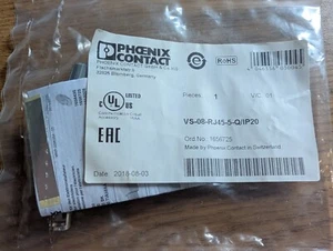 PHOENIX CONTACT VS-08-RJ45-5-Q/IP20, RJ45 STECKER, 1656725 - Bild 1 von 2