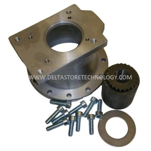 GLOCKE LATERNE FLANSCH MIT KUPPLUNG FÜR MOTOREN MIT KONUSWELLE 23mm PUMPE GR.2 - Bild 1 von 5