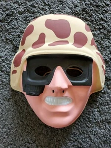 Hasbro G.I. vintage Máscara de Halloween de Joe Army Rubies de colección - Imagen 1 de 1