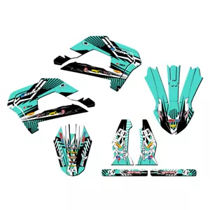 21-22 SRX CX 50 MAYHEM Turquoise Senge Graphics Kit Compatible with Cobra - Bild 1 von 10