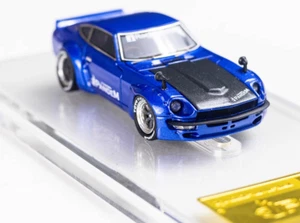 CR IG 1:64 Blue JDM Fairlady Z S30 Pandem Sports Model Diecast Resin Car - Picture 1 of 6