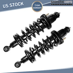 2x Rear Complete Shocks Struts W/ Coil Spring For 2001-2005 Honda Civic 1.7L L4 - Picture 1 of 3