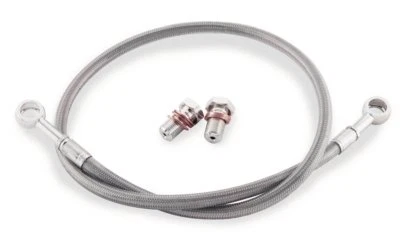 YAMAHA 1989-1992 FJ 1200 GALFER BRAIDED STAINLESS STEEL REAR BRAKE LINE KIT - Image 1 of 4