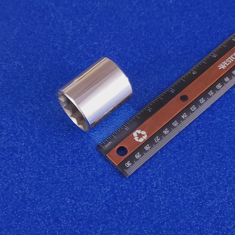 HERRAMIENTA DE MANO 32 MM CLÁSICA MARCA WILDE 1/2 DR DE COLECCIÓN HECHA EN EE. UU. Foto 1 de 4