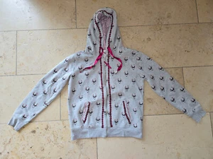 Kapuzenpulli Pulli Jacke Trachten Hirschkopf Oktoberfest Coloseum Gr. L 40 42 - Bild 1 von 11