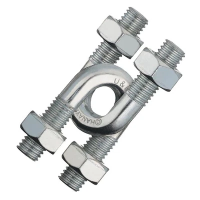 Hanayama Level 4 Cast Metal Brain Teaser Puzzle - U & U - Image 1 of 2