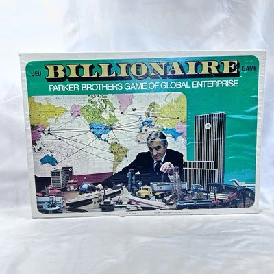 Billionaire Vintage Board Game 1973 by Parker Brothers *Missing Card* - Image 1 of 4