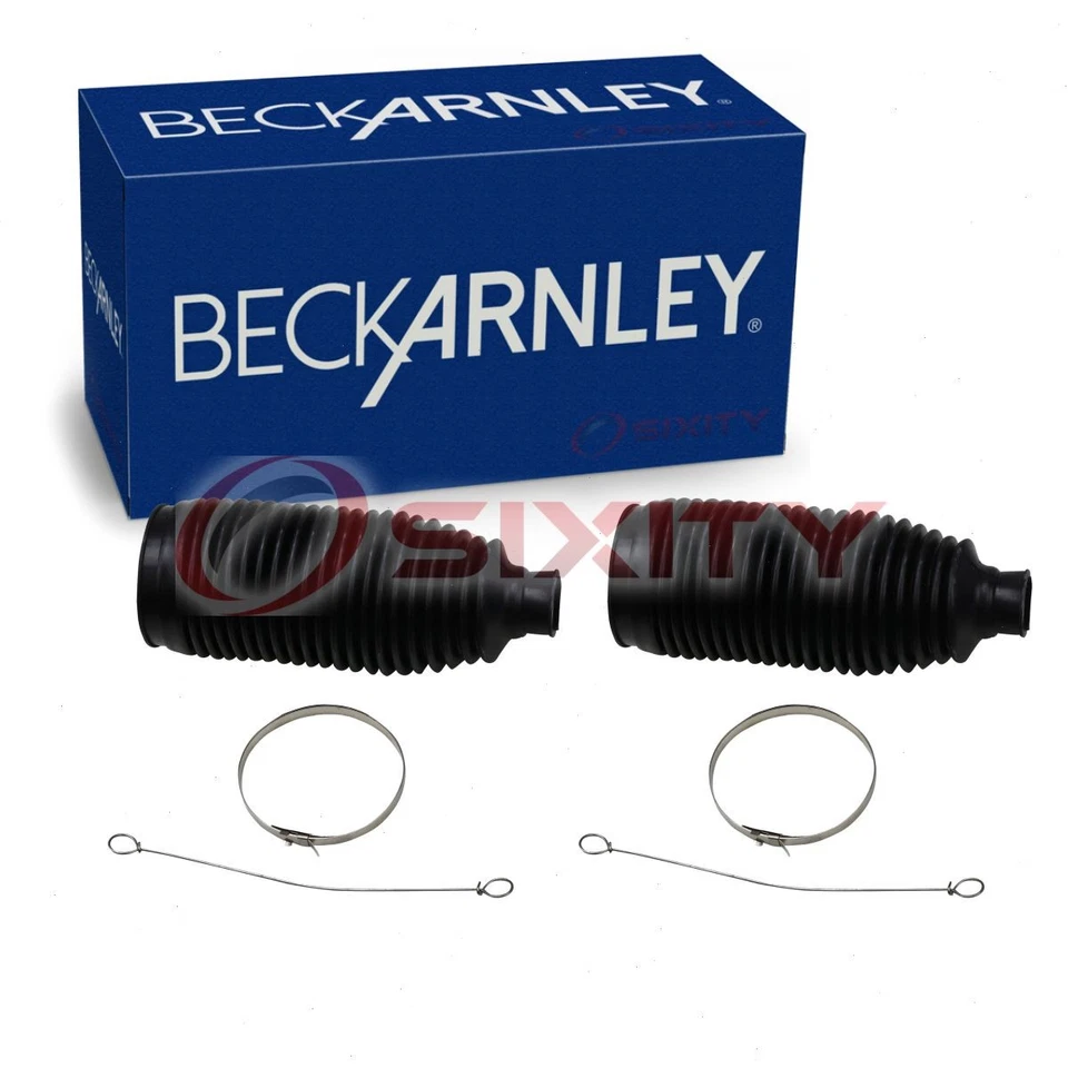 2 pc Beck Arnley Front Rack Pinion Bellows Kits for 2007-2018 Toyota Tundra eo - Image 1 of 4