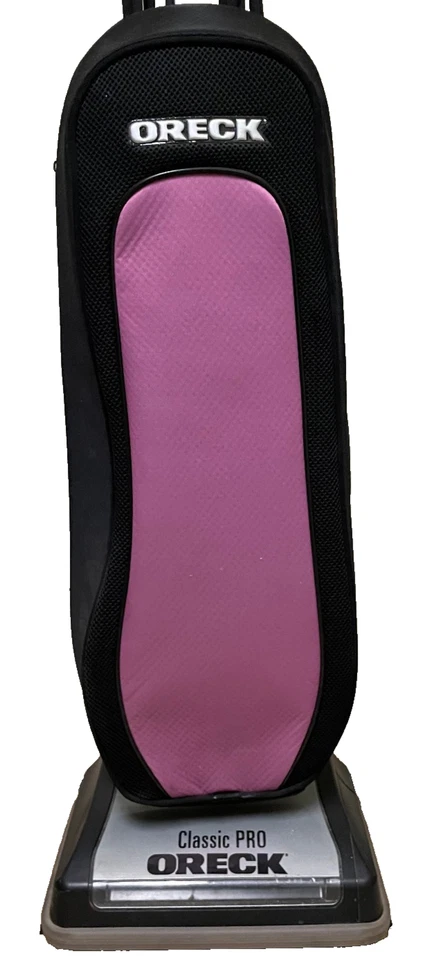 Oreck Classic Pro 2-Speed Upright Lightweight Vacuum Cleaner UK30004QVC Pink - Image 1 of 4