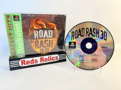 Road Rash 3D PS1 (Sony PlayStation 1, 1998) CIB W/ Reg Card, Premium Condition - Image 1 of 4