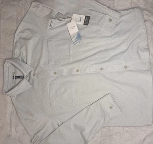 VUORI Coronado Camicia Giacca Uomo Taglia XL Grigio Sale Erica Spedizione Gratuita A36 - Foto 1 di 3