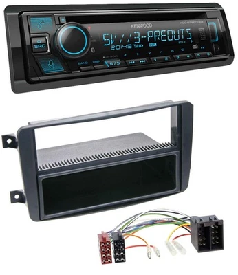 Kenwood Bluetooth USB CD MP3 DAB Autoradio für Mercedes C-Klasse W203 CLK W209 V - Bild 1 von 4