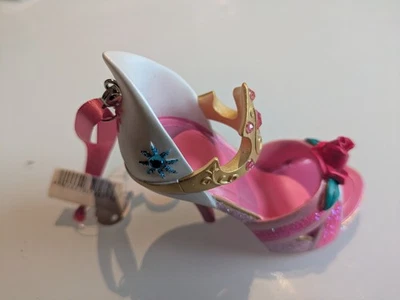 Disney Parks Sleeping Beauty Princess Aurora Runway Shoe Christmas Ornament NWT - Image 1 of 4