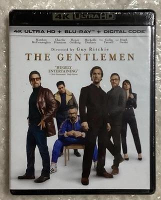 The Gentlemen - 4K UHD - Blu Ray - Digital - Region A SEALED (No slip cover)  - Image 1 of 2