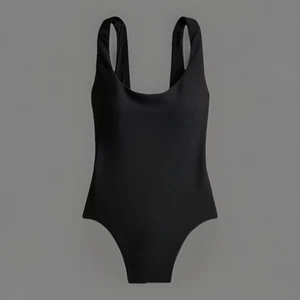 J. Crew schwarz Claudia Einteiler Badeanzug Classic Sculpt hoch geschnitten Größe 8 klassisch - Bild 1 von 13