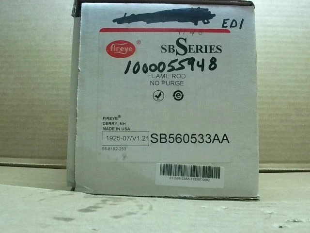 Fireye SB560533AA Sb Séries, 120 VAC, TF1, Fr, No Purge.flamee S - Neuf en Boîte - Photo 1/1