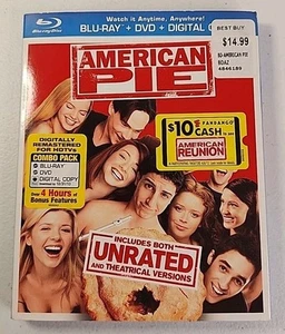 American Pie (Blu-ray/DVD, 2012, 2-Disc Set) Unrated OOP Slipcover - Picture 1 of 7