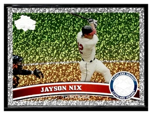 2011 Topps #549 Jayson Nix Cognac Diamond Anniversary - Picture 1 of 2