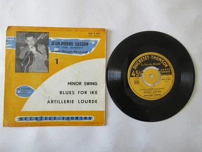 Jean Pierre Sasson Joue Django Reinhardt - 45T - Photo 1/2