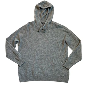 Saks Fifth Avenue 100% Kaschmir Pullover Damen L grau mit Kapuze " - Bild 1 von 10
