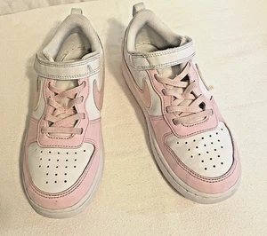 Scarpe Nike Court Borough Low Recraft rosa schiuma bianca DV5457-105 taglia 2,5 anni con scatola - Foto 1 di 11