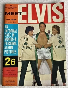 Collectable Vintage 1962 “Meet Elvis” Star Special Magazine No.1, - Imagen 1 de 23