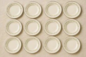Sheffield Japan 1980s Elegance Fine China Set Of 12 Bread & Butter Plates, 6.5” - Picture 1 of 7