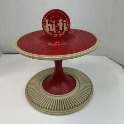 ВИНТАЖНЫЙ 1950-е COCA COLA HI-FI CLUB РЕКОРД Дисковый Жокей ДЕРЖАТЕЛЬ 45-е Вращения - Изображение 1 из 4