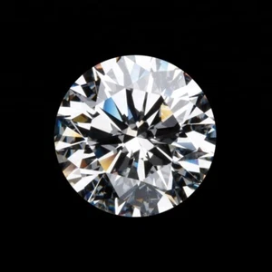 Zircon Orange Color Cubic Zirconia Round Cut ,Lab Created Loose Gems - Picture 1 of 44