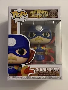 Funko POP Marvel Infinity Warps SOLDIER SUPREME #858 - Picture 1 of 7