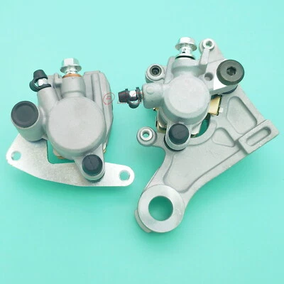Front + Rear Brake Calipers w/pads for Honda CRF150R CRF150RB 2007-2023 - Image 1 of 4