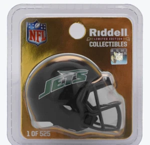 NEW YORK JETS ALTERNATE ON FIELD  NEW  POCKET PRO HELMET RIDDELL 525 MADE - Picture 1 of 1