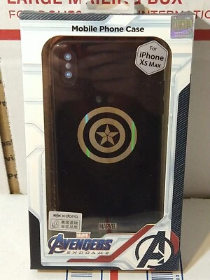Avengers Endgame FITS iPhone Xs Max Phone Case OFFICIAL MARVEL Captain America - Image 1 of 3