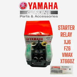 4SV-81940-12-00 NEW YAMAHA OEM STARTER RELAY SOLENOID YXR YFM VMX YZF FZ6R - Picture 1 of 13