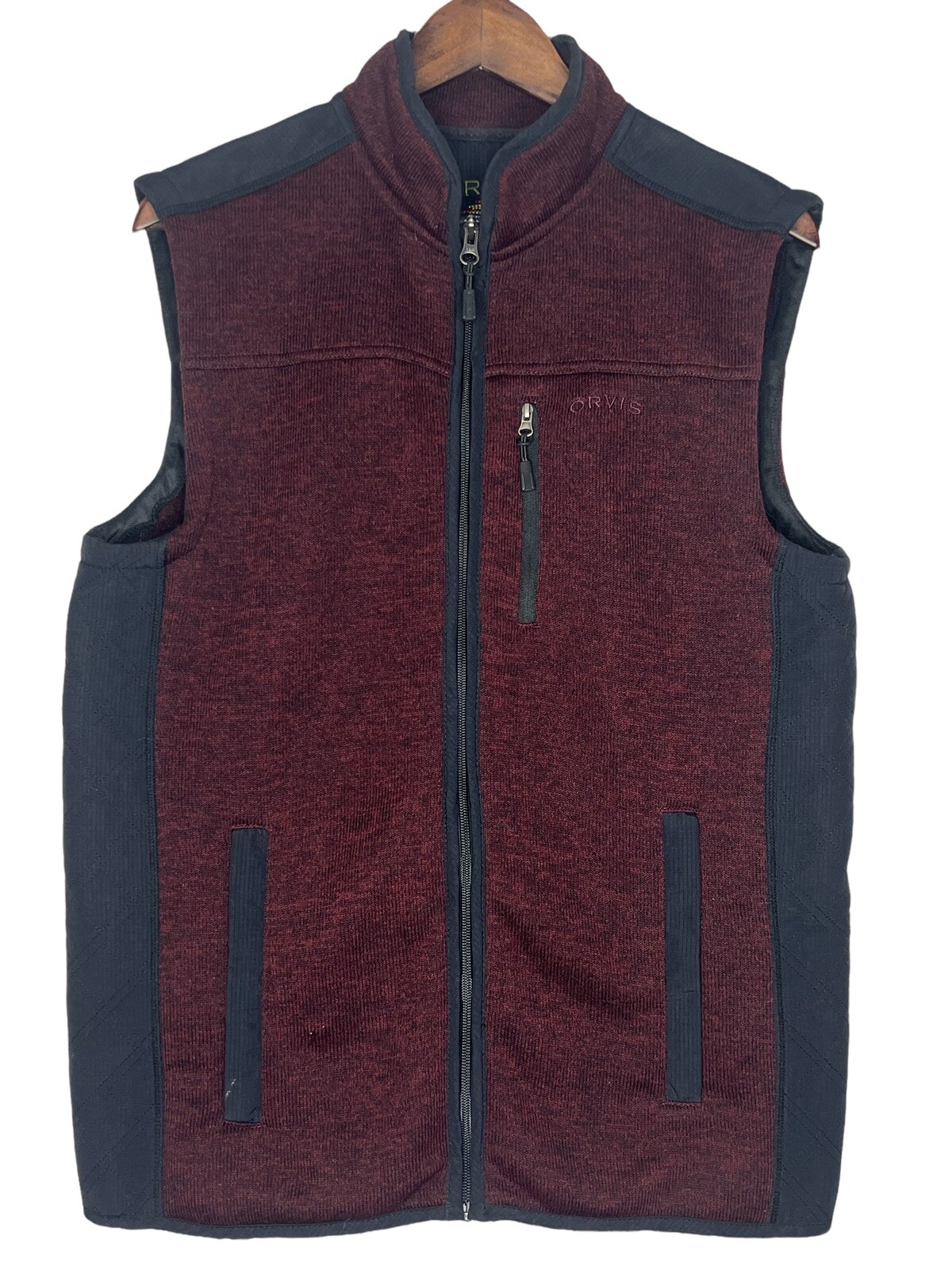 Orvis Denali Mens Sweater Fleece Vest 