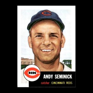 Andy Seminick 1991 Topps Archives 1953 Cincinnati Reds #153 NM-MT GM 2