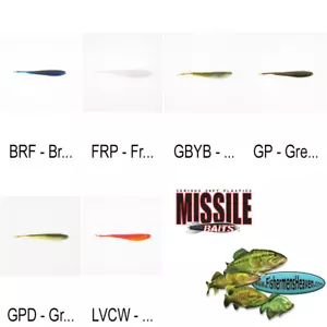 Raketenköder Spunk Shad 3,5 Zoll Chatterbait Anhänger (MBSS35) von Hog Farmer - Bild 1 von 13