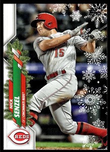 Nick Senzel 2020 Topps Holiday D48 #HW70 Cincinnati Reds