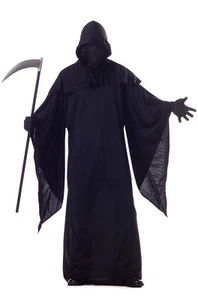 Brand New Scary Men Horror Robe Evil Death Halloween Costume - Picture 1 of 1