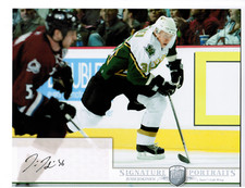 2006-07 Be A Player Portraits Signature Portraits #SPJJ Jussi Jokinen Stars Auto